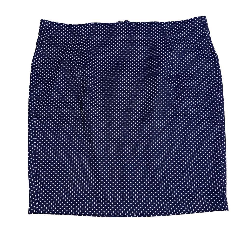 Lane Bryant Polka Dot Pencil Skirt Size 26